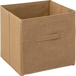 Korb aus jutegewebe 31x31cm 