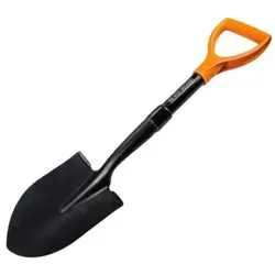 Black&Decker Auto-Spaten Gartenschaufel - Spaten & Schaufeln, abriebfest und leichtgewichtig mit komfortablem D-Griff – ideal für präzises Arbeiten im Garten.