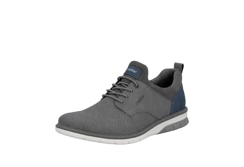Rieker Slip-On Sneaker Schlupfschuh mit Prägung - Stylisher Rieker Slip-On Sneaker in Blau für einen lässigen Look. Mit elastischem Schaftrand und griffiger Sohle für optimalen Halt. Ideal für den Alltag und einfach anzuziehen – so starten Sie bequem in den Tag.