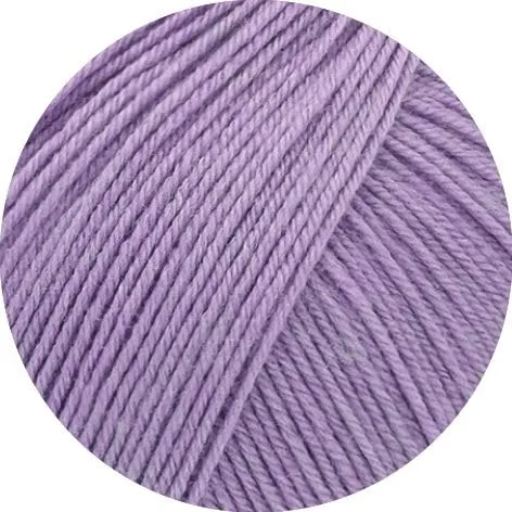 LANA GROSSA Meilenweit Seta | Sockengarn mit Seidenanteil, waschmaschinenfest | Handstrickgarn 55% Schurwolle (Merino), Polyamid, & Seide | 100g Wolle zum Stricken & Häkeln | 400m Garn FB 57