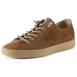Paul Green Sneaker Leder Damen Gr. 40,5 in Desert - Bequemer Paul Green Sneaker aus hochwertigem Leder mit modischen Schnürsenkeln. Genießen Sie den ganzen Tag über ein tolles Tragegefühl dank der Super Soft Technologie und der rutschfesten Gummisohle.