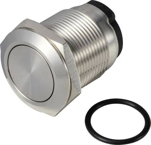 TRU COMPONENTS TC-13224188 ONPOW6319F-10Z/Q/S Drucktaster 36V DC/AC 2A 1 x Aus/(Ein) rastend IP65 1St.