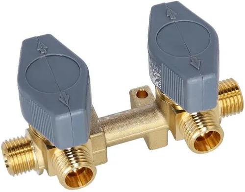 Truma Verteilerblock mit 2 Ausgängen, Messing, 8mm von Truma