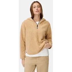 camel active Hoodie aus Teddyfleece Langarm Kapuze beige XL (42/44)