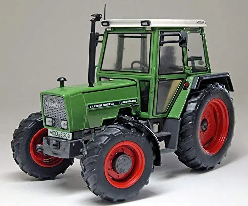 Weise-Toys Modell-Traktor Fendt Farmer 308 LSA (1984-1888) - Traktoren-Spielzeug für Kinder, detailgetreu mit beweglichen Teilen und funktionierenden Scheinwerfern für realistischen Spielspaß.
