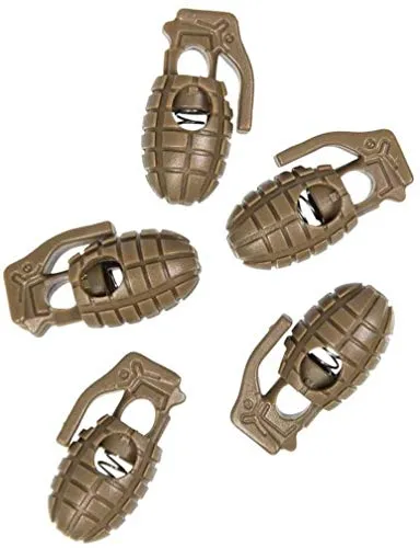 Mil-Tec Kordelstopper-13458235 Kordelstopper Coyote Einheitsgröße