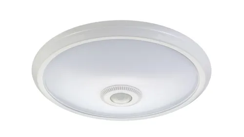 Deckenleuchte mit Bewegungsmelder - MACLEAN - Bewegungsmelder Deckenlampe für automatisches Licht bei Bewegung, energieeffizient und ideal für Korridore, Garagen und mehr. Helligkeit individuell einstellbar.