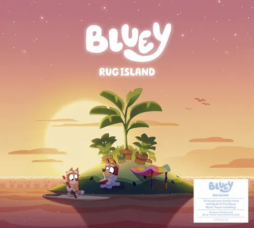 Bluey Bluey: Rug Island (CD) Album Digipak