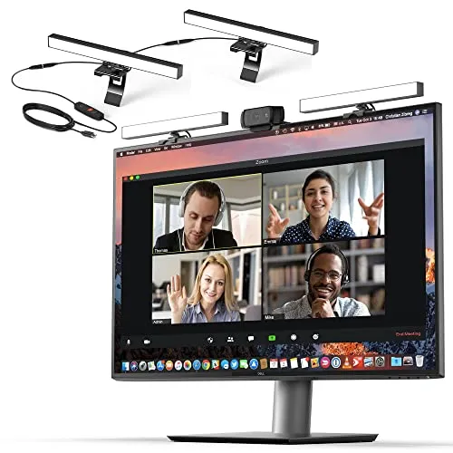 HumanCentric Videokonferenzbeleuchtung – Doppel-Kit für optimale Webcam-Beleuchtung