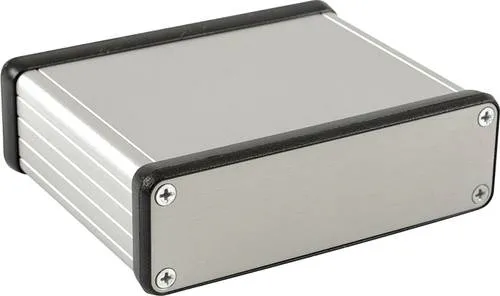 Hammond Electronics 1455L801 Universal-Gehäuse - Computergehäuse aus eloxiertem Aluminium, robust und leicht, ideal für den individuellen Elektronikbau.