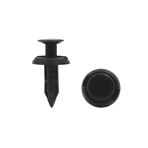 sourcing map 40Stk 6mm Dmr. Loch Plastik Niet Schutzblech Modell Befestigung Halterung Clip DE de