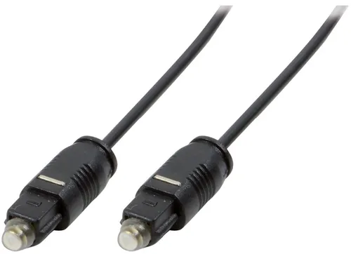 LogiLink Audiokabel Toslink Stecker - Toslink Stecker 1,5 m schwarz