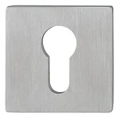 Hoppe SchnellstiftPlus-Edelstahl-Flachrosetten-Paar, Profilzylinder, E848NS für Innentüren - matt - 3758061 (VPE: 1 Paar)