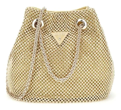 GUESS Zalina Mini Pouch Gold in gold von GUESS