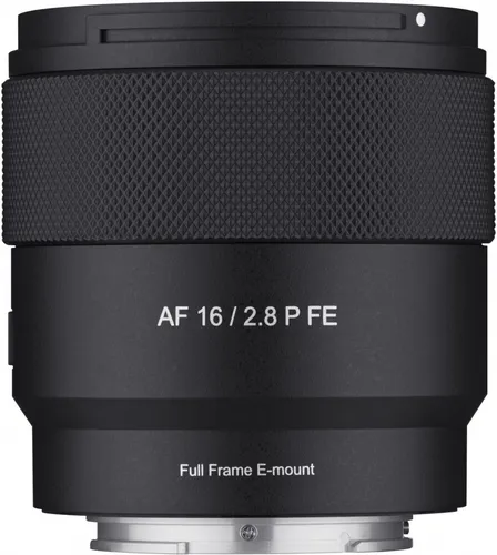Samyang AF 16mm F2.8 P für Sony FE - Weitwinkelobjektiv für Sony E, ideal für Landschafts- und Architekturfotografie, mit hoher Lichtstärke für brillante Aufnahmen bei schwachem Licht.