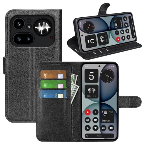 Handy Hülle Klapphülle für Nothing Phone 4a Pro Kunstleder Flip Wallet Tasche