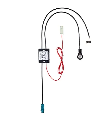 ATTB 4724.01 Weiche (AM, FM, DAB, DAB+), Antennentechnik Bad Blankenburg, Rundfunkverteiler für Fahrzeug- & Hausinnenbereich, Dienste: AM/FM, DAB, DAB+, Konnektoren: SMB(f), FAKRA(m) Z, ISO 10599(m)…