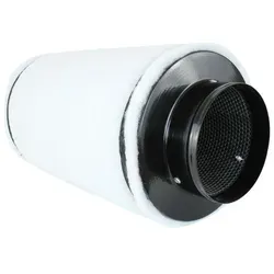 Aktivkohlefilter Ø150 mm für Dunstabzugshauben - Hochwertiger Aktivkohlefilter aus Kokosnussschalen mit langlebiger Filterleistung. Ideal für effiziente Luftreinigung in der Küche, inkl. Befestigungszubehör.