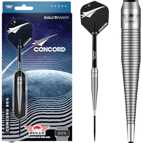 Bull's Concord 80% Tungsten Dartpfeile für jeden Spieler