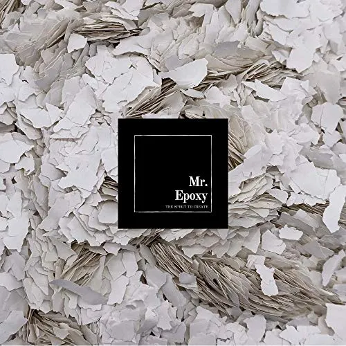 Mr. Epoxy Farbchips für Bodenbeschichtung (2kg, Weiß) von Mr. Epoxy