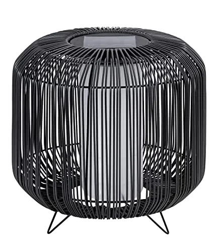 Dehner LED Solarleuchte Bari - Stilvolle Solar-Laterne mit warmweißem Licht - Lampen - Die Dehner LED Solarleuchte Bari überzeugt mit ihrem modernen Design und warmweißem Licht. Ideal für den Außenbereich mit Schutzart IP44 und einer Leuchtdauer von bis zu 6 Stunden.