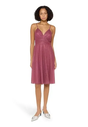 Vera Mont Damen Cocktailkleid - Elegantes Cocktailkleid von Vera Mont mit V-Ausschnitt für eine schmeichelhafte Silhouette. Ideal für festliche Anlässe, sorgt es für einen stilvollen Auftritt und bietet durch das ärmellose Design Bewegungsfreiheit.