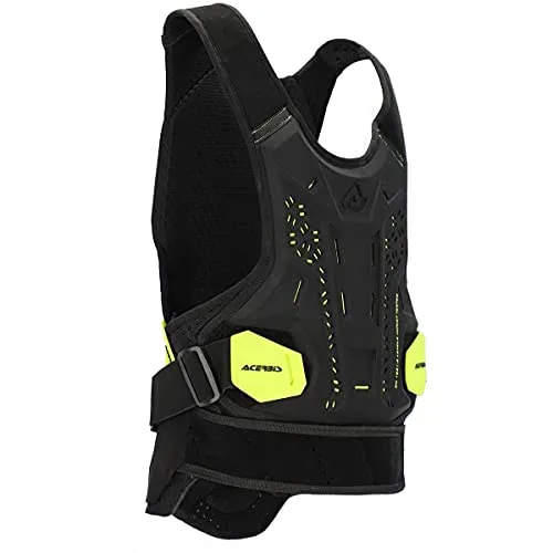 Acerbis DNA Protektorenweste Level-2 - Schwarz/Neon-Gelb - L/XL - Protektorenweste mit innovativem Multilayer-Schutz für optimale Belüftung und Flexibilität. Ideal für maximalen Komfort und Sicherheit beim Sport.