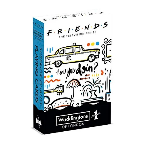 Waddingtons Number 1 Friends Playing Card Game, Play Your Favorite Card Games with Your Favorite Friends Moments from All 10 Seasons, Gift and Toy for Boys, Girls and Adults Aged 4 Plus