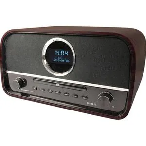 Albrecht DR 790 - CD-Player mit Bluetooth, 2-Wege-Lautsprecher für klaren Klang und digitalem Radio-Empfang