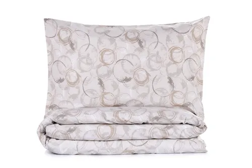 Ranforce Einzelbettbezug Set – 100% Baumwolle in Beige - Hochwertiges Bettwäsche-Set aus 100% Baumwolle, maschinenwaschbar bei 30 °C. Ideal für einen gemütlichen Schlafkomfort und pflegeleicht. Größe: 140 x 200 cm.