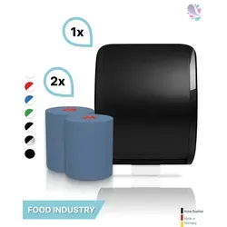 Küchenrollenhalter & -spender Blau von Blanc Hygienic