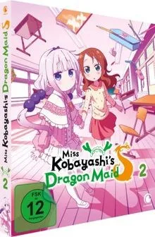 Miss Kobayashi's Dragon Maid S - Staffel 2 - Vol.2 - [DVD] - Anime-Film, freigegeben ab 12 Jahren, mit humorvollen Abenteuern von Kobayashi und ihren Drachenfreunden.