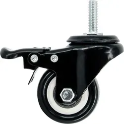 SCHMIDT systemprofile Lenkrolle mit Bremse M8 Transportrolle Schwenkrolle