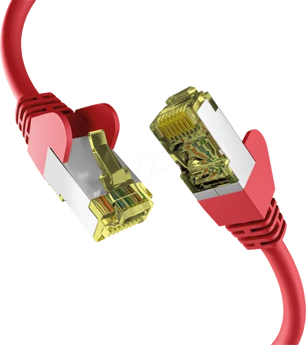 EFB-Elektronik CAT6a ROT 1,5m Patchkabel S FTP PIMF in rot von M-CAB