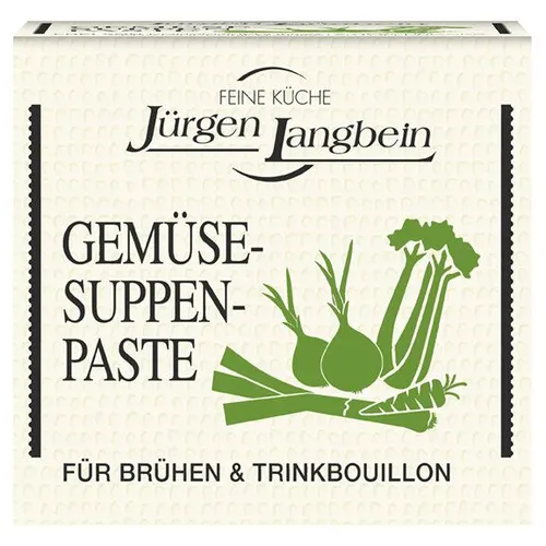 Produktbild Jürgen Langbein Gemüse-Suppen-Paste, im Würfel