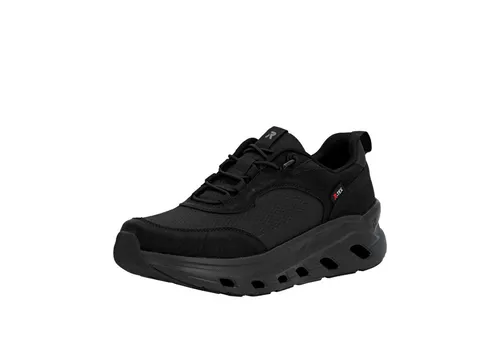 Sportliche Slip-On Sneaker RIEKER SPORT für Herren, Gr. 42, schwarz