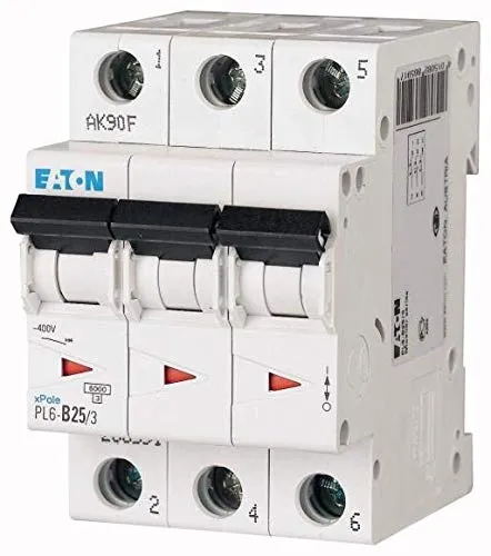 Leitungsschutzschalter CIRCUIT BREAKER 25A 3P/PL6-C25/3 EATON