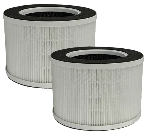 vhbw 2x Luftilter kompatibel mit Medion 50065868 Luftreiniger - Kombifilter Vorfilter + HEPA + Aktivkohle