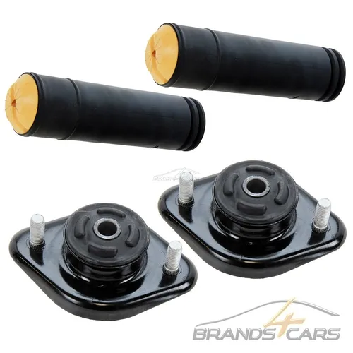 ATEC 2x DOMLAGER + PROTECTION-KIT STOSSDÄMPFER HINTEN FÜR BMW 3-ER E36 E46