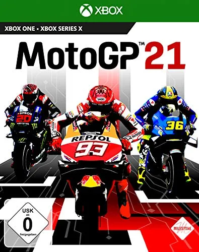 MotoGP 21 (Xbox One) - Vorbestellerbonus inklusive - Spiele für Xbox One mit Vorbestellerbonus: Erhalte den DLC „MotoGP - Limited Edition Liveries“ und erlebe die mitreißende MotoGP-Saison mit deinem eigenen Team und Fahreranpassungen.