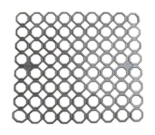 SPÜLBECKEN EINLAGE 29,5x26,5cm Spülbeckenmatte 2-Farben Spülbeckeneinlage Spülmatte 62 (Anthrazit)