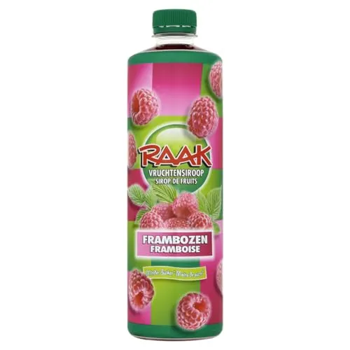 Raak | Vruchtensiroop | Framboos | 6 x 750 ml