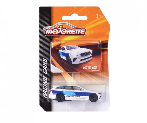 Majorette 294H-2 Racing Volvo V90, blau/weiss Racing Cars NEU & OVP