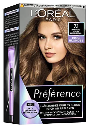 L'Oréal Paris Préférence Cool Blondes Nr. 7.1