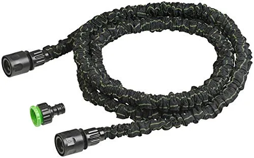 Royal Gardineer Gartenschlauch knickfrei: Dehnbarer Gartenschlauch PRO.V3, 2,5-7,5 m (Dehnbarer Wasserschlauch, Flexibler Schlauch, Knickfreier)