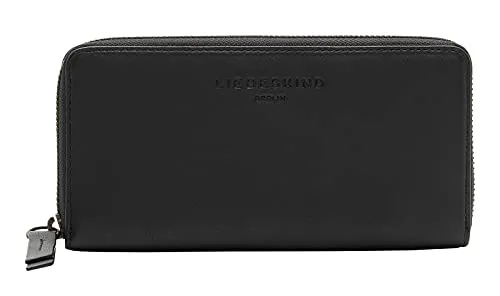 Liebeskind Berlin Damen Chelsea Kodiaq Gigi Geldb RSE, Schwarz, Large HxBxT 10.0cm x19.0cm x2.0cm EU