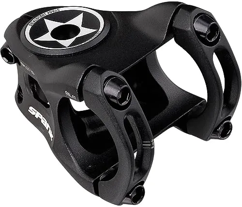 Spank Split Stem MTB Vorbau, Schwarz, 38 mm – Leicht und robust