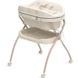 Neno Breza – 2-in-1 Baby-Badewanne mit Gestell und Wickeltisch