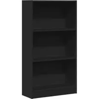 vidaXL Bücherregal - Standregal für Wohnzimmer, Schlafzimmer & Büro - Praktisches Bücherregal aus langlebigem Holzwerkstoff mit viel Stauraum für Bücher, DVDs und Dekoartikel. Ideal für jedes Zimmer in deinem Zuhause!
