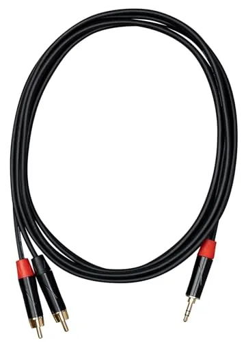 Cascha Advanced Line Audio Cable Cinch (2M) to Mini Jack (1ST), 3m